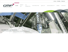 Tablet Screenshot of gmp.biz